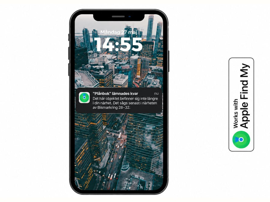 Ilmoitus, jos lompakko unohtuu 🔔